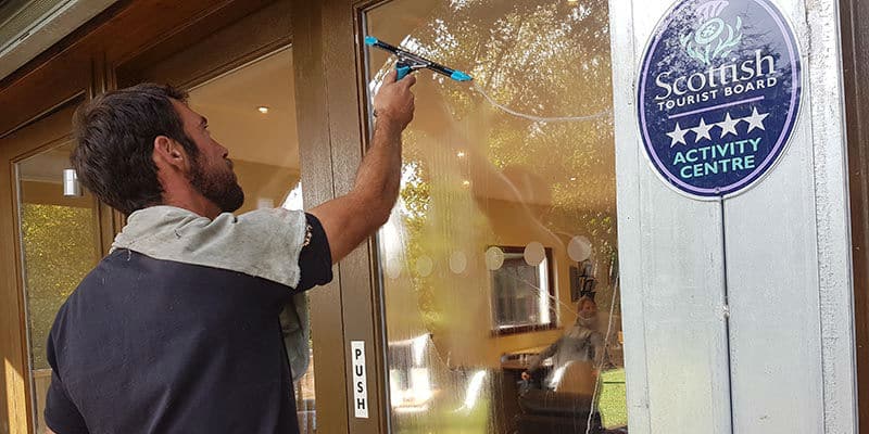 Commercial Window Cleaning Dunfermline, Fife